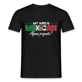 Mexiko Mexikanische Wurzeln Geschenk - Männer T-Shirt - Schwarz - Vorne - AI Model Male 178 light (178cm)
