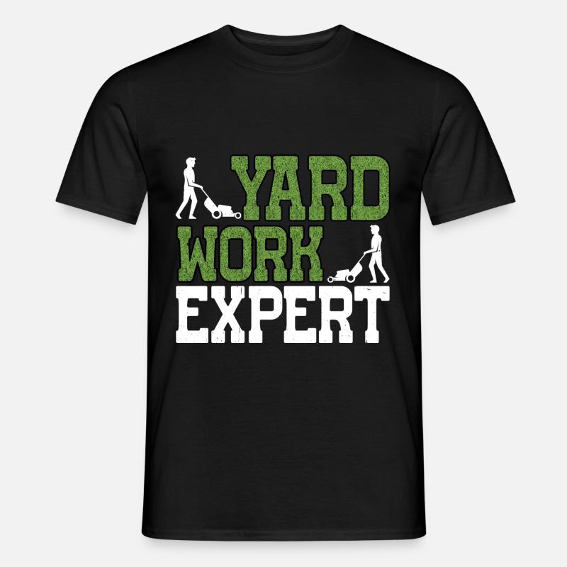 Yard Work Expert 22 - Men's T-Shirt - black