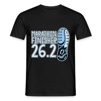 Marathon Finisher 26.2 4 - Männer T-Shirt - Schwarz - Vorne - AI Model Male 178 light (178cm)