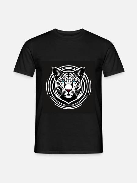 TIGRE - T-shirt homme - noir