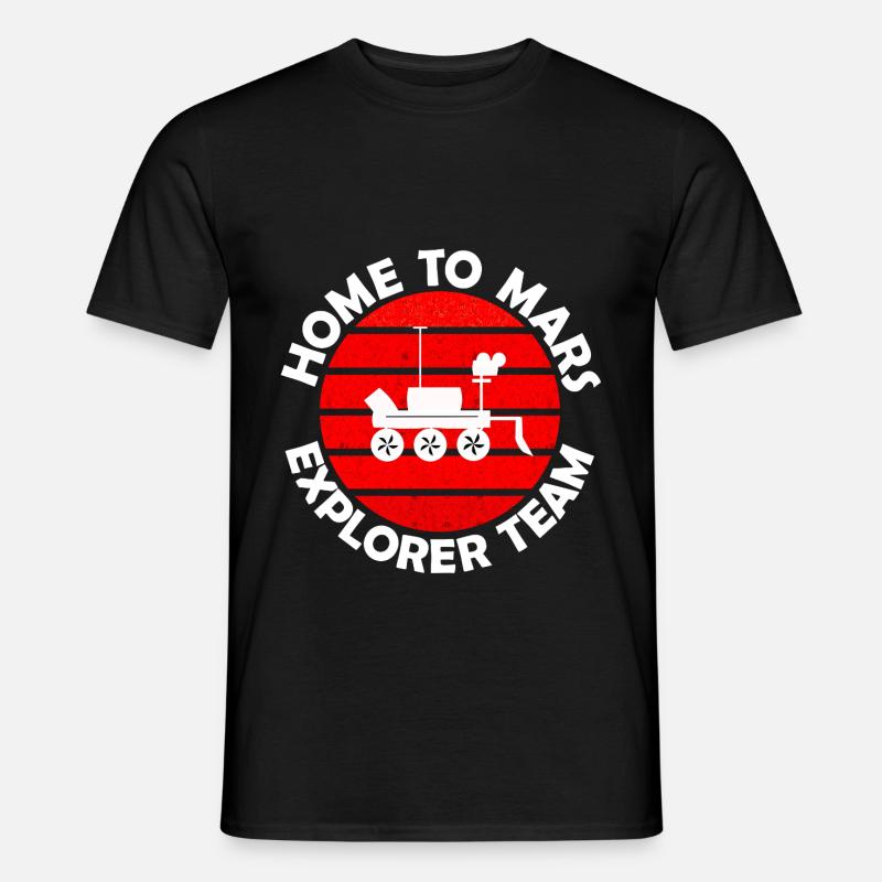 Die Mars Entdeckung - Männer T-Shirt - Schwarz