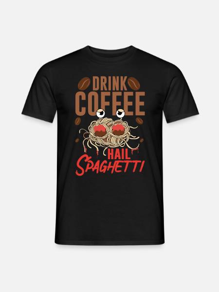 Flying Spaghetti Monster FSM - Men's T-Shirt - black