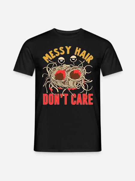 Flying Spaghetti Monster FSM - Men's T-Shirt - black