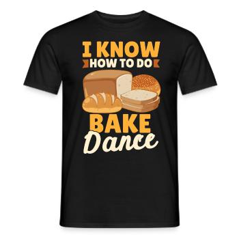 Bread Baking Bread Maker - Men's T-Shirt - black - Front - AI Model Male 178 light (178cm)