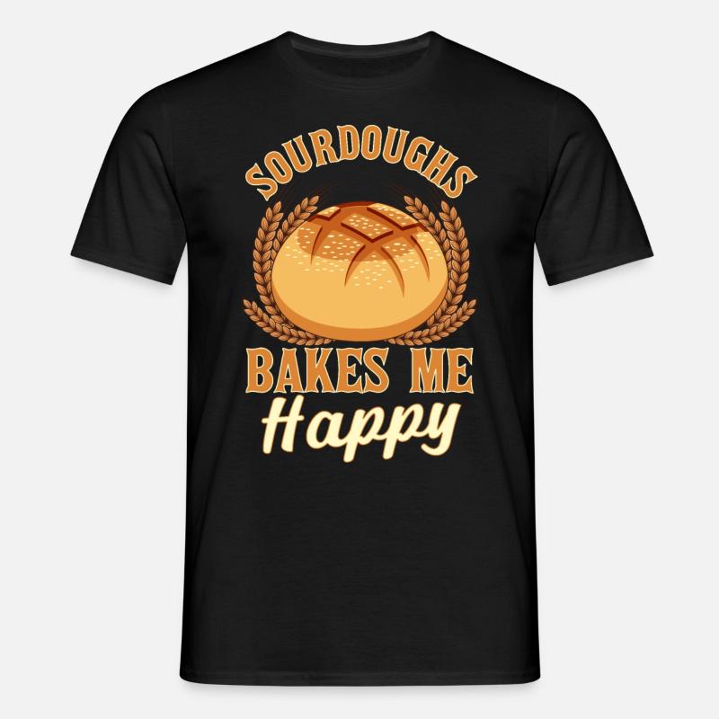Bread Baking Bread Maker - Men's T-Shirt - black