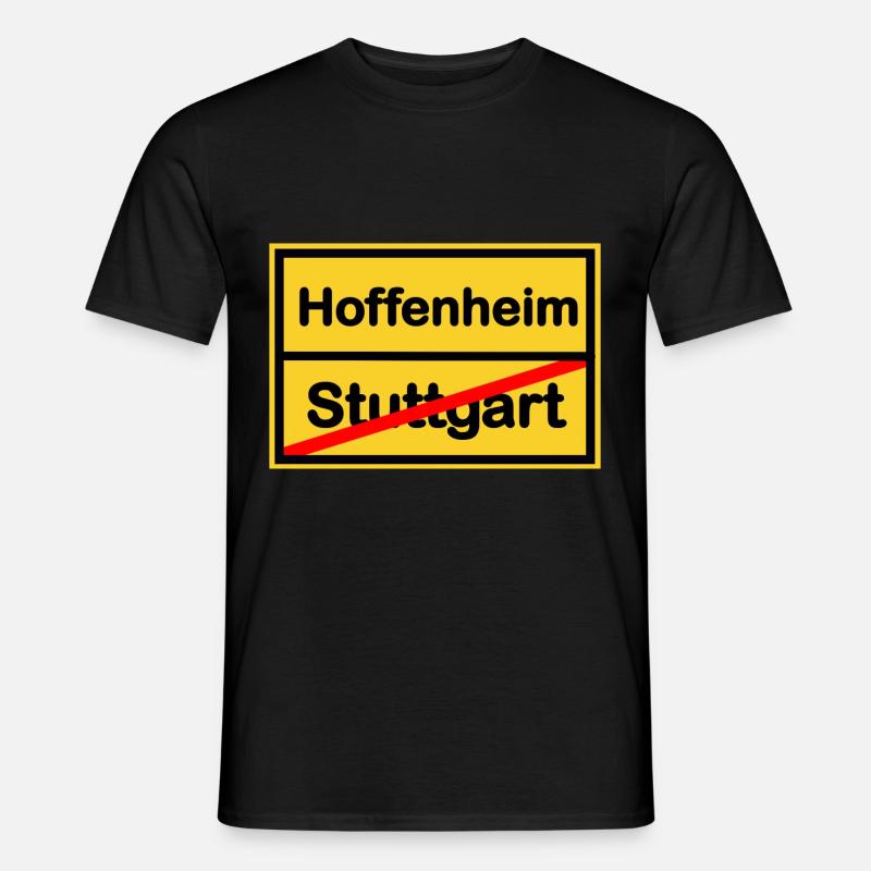 Die Hoffenheim Unterstützer - Männer T-Shirt - Schwarz