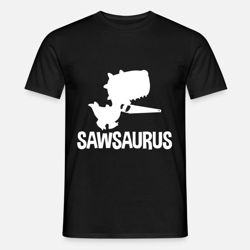 Sawsaurus 2 - T-shirt homme - noir