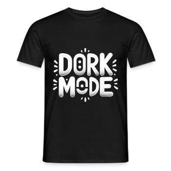 Mode Dork 7 - T-shirt homme - noir - Devant - AI Model Male 178 light (178cm)