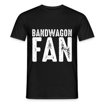 Bandwagon Fan 4 - Männer T-Shirt - Schwarz - Vorne - AI Model Male 178 light (178cm)