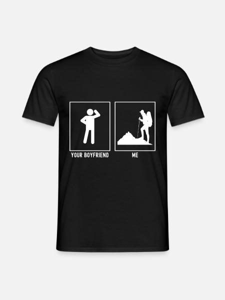 Votre ami - moi - Wandering Links - T-shirt homme - noir