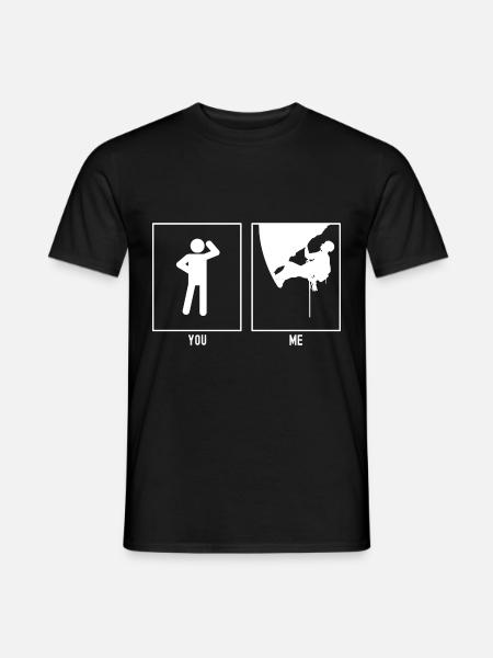 Vous - Moi - Climbing Top - T-shirt homme - noir