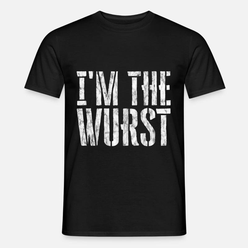 I'm The Wurst 3 - Männer T-Shirt - Schwarz