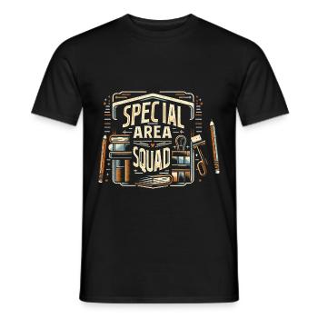 Special Area Squad 11 - Männer T-Shirt - Schwarz - Vorne - AI Model Male 178 light (178cm)