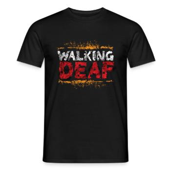 Le sourd sourd - T-shirt homme - noir - Devant - AI Model Male 178 light (178cm)