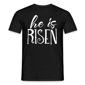 Psaume Don de Dieu Bible Jésus Evangile Christ - T-shirt homme - noir - Devant - AI Model Male 178 light (178cm)