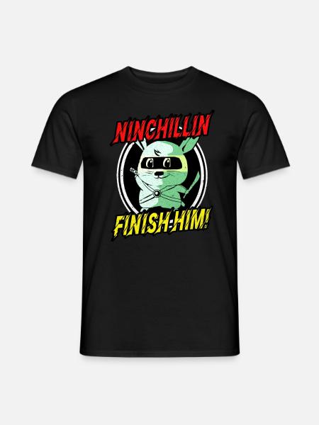 Chinchilla - Men's T-Shirt - black