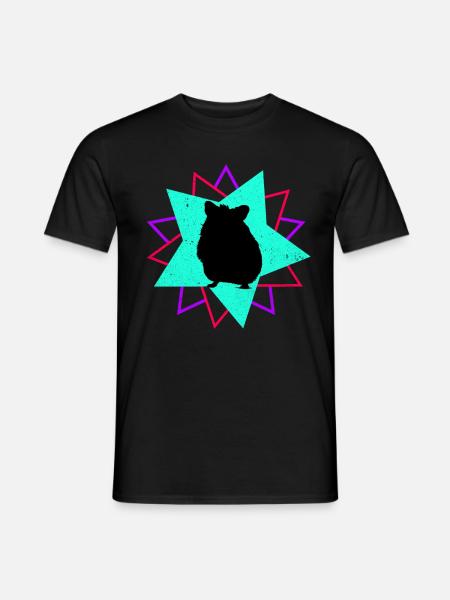 Chinchilla - Männer T-Shirt - Schwarz