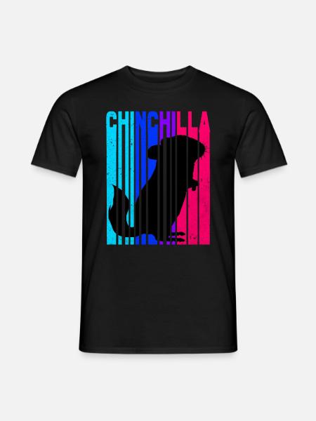 Chinchilla - Men's T-Shirt - black