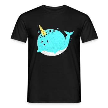 Narval - T-shirt homme - noir - Devant - AI Model Male 178 light (178cm)