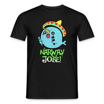 Narval - T-shirt homme - noir - Devant - AI Model Male 178 light (178cm)