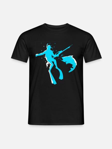 Fishing Harpoon - Men's T-Shirt - black
