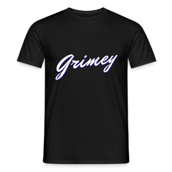 Grimey HIP HOP WEAR - T-shirt homme - noir - Devant - AI Model Male 178 light (178cm)