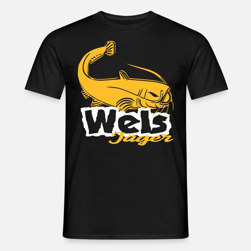Welsjaegertrend - Männer T-Shirt - Schwarz
