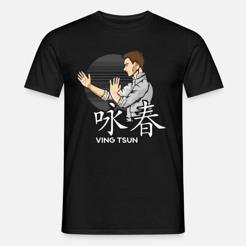 Ving Tsun Kung Fu - Männer T-Shirt - Schwarz