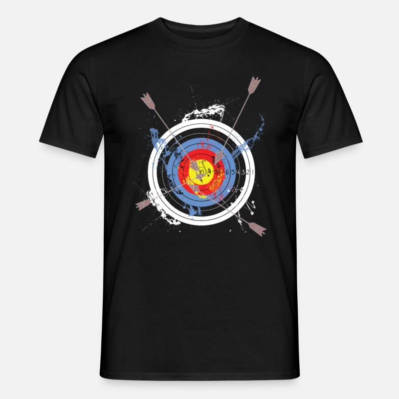 Bogenschütze - Männer T-Shirt - Schwarz
