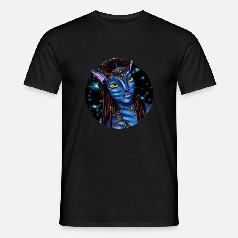 Avatar Neytiri - Männer T-Shirt - Schwarz