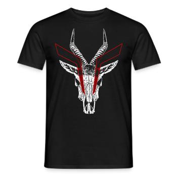 Okkult - Männer T-Shirt - Schwarz - Vorne - AI Model Male 178 light (178cm)