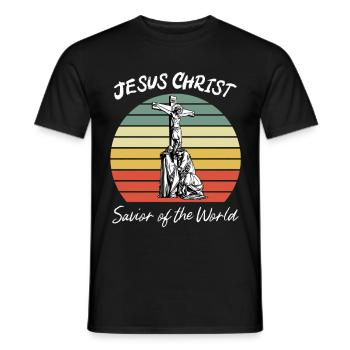 Maria Mutter Jesu, Jungfrau Maria, orthodox - Männer T-Shirt - Schwarz - Vorne - AI Model Male 178 light (178cm)