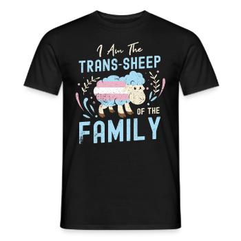 Transexuelle Transgenre Transsexuelle Cadeau Queer - T-shirt homme - noir - Devant - AI Model Male 178 light (178cm)