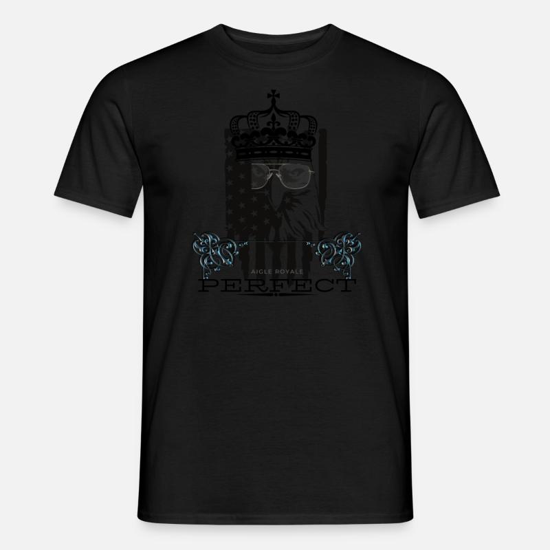 Steinadler - Männer T-Shirt - Schwarz