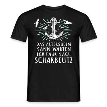 Scharbeutz Sprüche Scharbeutzer - Männer T-Shirt - Schwarz - Vorne - AI Model Male 178 light (178cm)