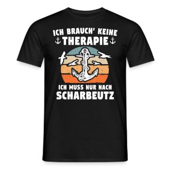 Scharbeutz Sprüche Scharbeutzer - Männer T-Shirt - Schwarz - Vorne - AI Model Male 178 light (178cm)