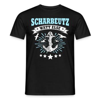 Scharbeutz Ostsee Scharbeutzer - Männer T-Shirt - Schwarz - Vorne - AI Model Male 178 light (178cm)
