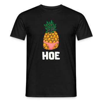 Ananas Tropical Hawaii Cadeau Enfants Hommes Fruits - T-shirt homme - noir - Devant - AI Model Male 178 light (178cm)