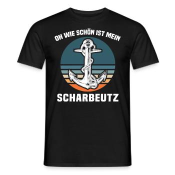 Scharbeutz Ostsee Scharbeutzer Urlaub - Männer T-Shirt - Schwarz - Vorne - AI Model Male 178 light (178cm)
