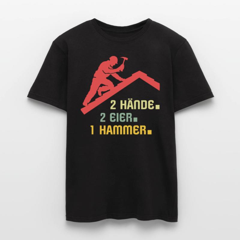 Dachdecker Dachdecken Dach Decken Männer T-Shirt
