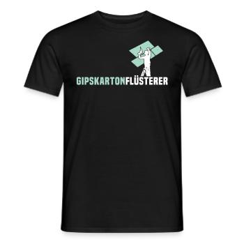 Trockenbauer Sprüche Trockenbau - Männer T-Shirt - Schwarz - Vorne - AI Model Male 178 light (178cm)