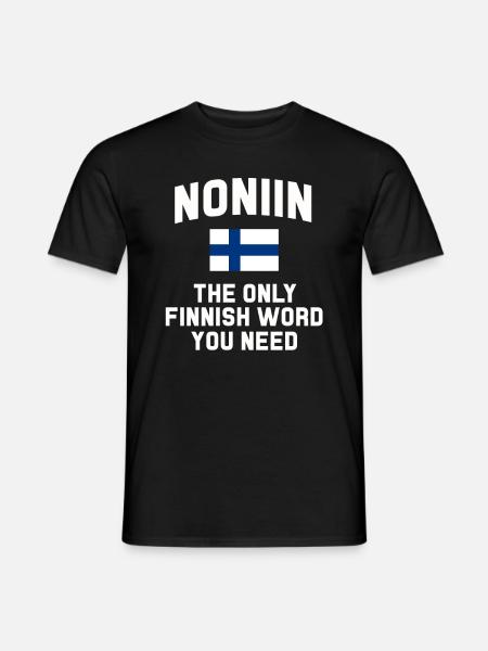 Finnland Geschenk Skandinavien Finland Suomi Finne - T-shirt herr - svart