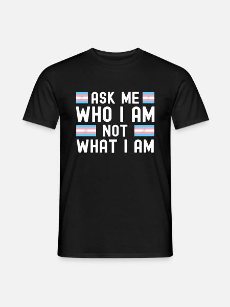 Transgender - Men's T-Shirt - black