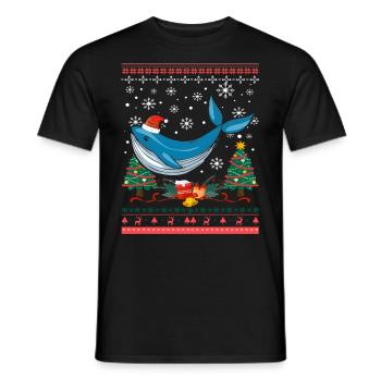 Alaska Geschenk Kinder Herren Damen USA Natur Eis - Männer T-Shirt - Schwarz - Vorne - AI Model Male 178 light (178cm)