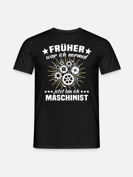 Maschinist - Männer T-Shirt - Schwarz