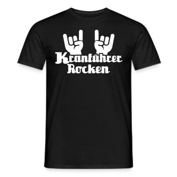 Kranführer Kran Sprüche Kranfahrer - Männer T-Shirt - Schwarz - Vorne - AI Model Male 178 light (178cm)