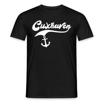 Cuxhaven Sprüche Cuxhavener Souvenir - Männer T-Shirt - Schwarz - Vorne - AI Model Male 178 light (178cm)