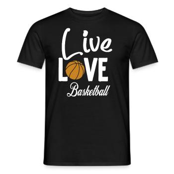 Es ist Basketball y'all - Männer T-Shirt - Schwarz - Vorne - AI Model Male 178 light (178cm)