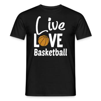 Es ist Basketball y'all - Männer T-Shirt - Schwarz - Vorne - AI Model Male 178 light (178cm)