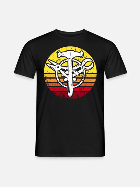 Spengler guild sign Bauspengler - Men's T-Shirt - black